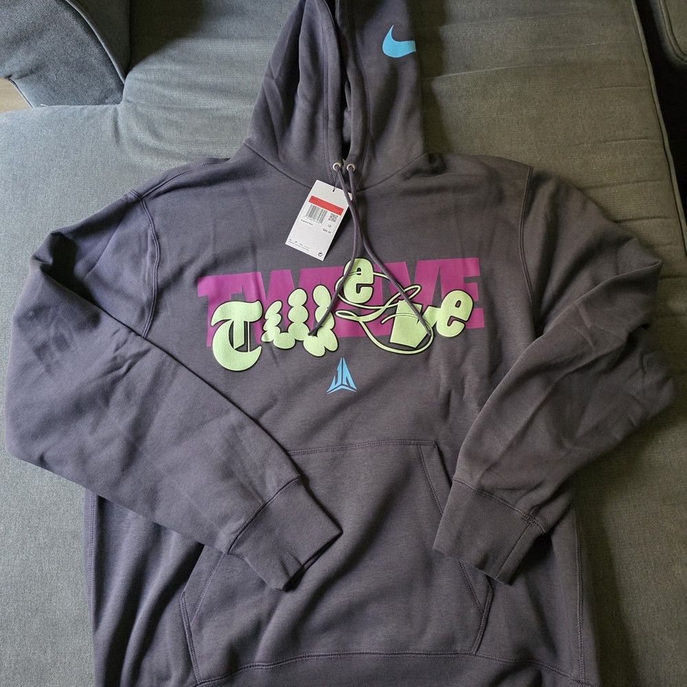 Nike Ja Morant Hoodie Size Large Purple